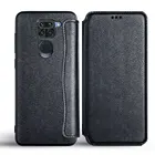 Чехол для телефона Xiaomi Redmi Note 9, деловой флип-чехол из искусственной кожи без магнита, чехол с отделением для карт для Xiaomi Redmi Note 9, чехол