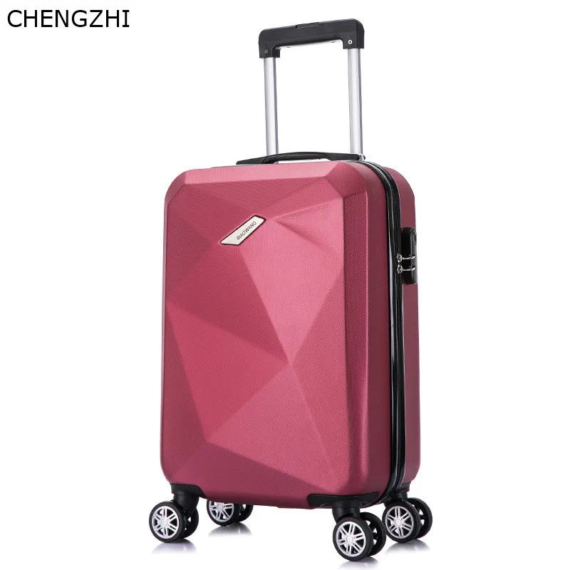 CHENGZHI 20 &quot24&quot дюймов Ретро Девушка Тележка Сумки на колёсиках spinner Мода Дорожный