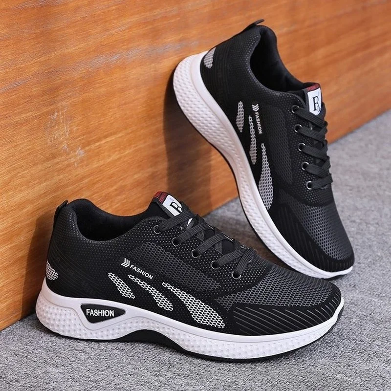 

New Cushioning Outdoor Running Shoes for Men Non-slip Sport Male Shoes Professional Athletic Training Sneakers Men's Mesh Shoes
