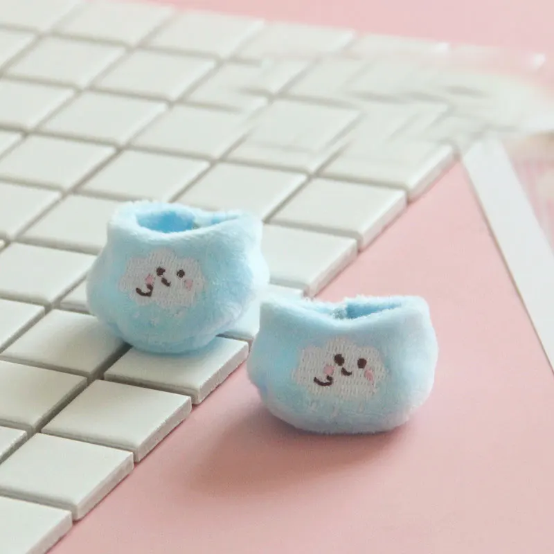 Синяя кукольная одежда 20 см детская одежда exo love bean кукла шляпа брюки футболка костюм куклы аксессуары - Цвет: 3