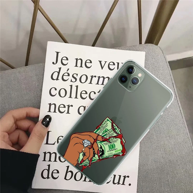 Силиконовый чехол из ТПУ для iPhone X XR XS Max 11 11Pro 8 7 6s Plus|Бамперы| |