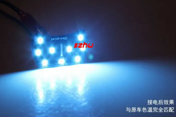 July King Ice Blue LED подсветка для чтения салона автомобиля чехол Chevrolet Cruze Excelle GT Verano 4