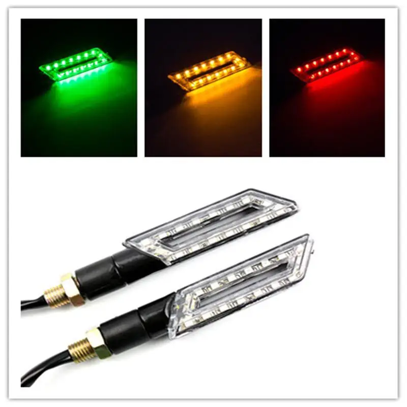 

1 пара, указатели поворота для мотоцикла, 12 В