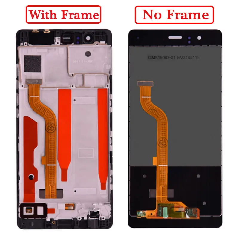 5 2 &quotдля Huawei P9 ЖК дисплей AAA Качество + рамка сенсорный экран Замена для HUAWEI EVA L09 L19