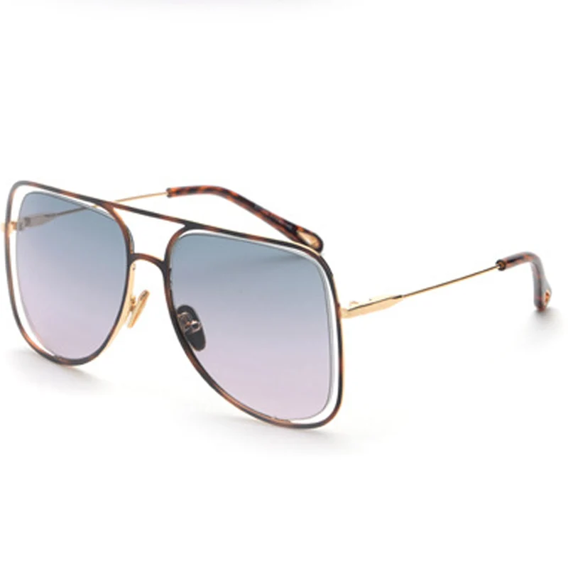 C8 Leopard GreenGray HBK унисекс Пилот солнцезащитные очки Modis Oculos De Sol feminino роскошные женские брендовые дизайнерские Винтажные Солнцезащитные очки леопардовые UV400 - Цвет линз: C8 Leopard GreenGray