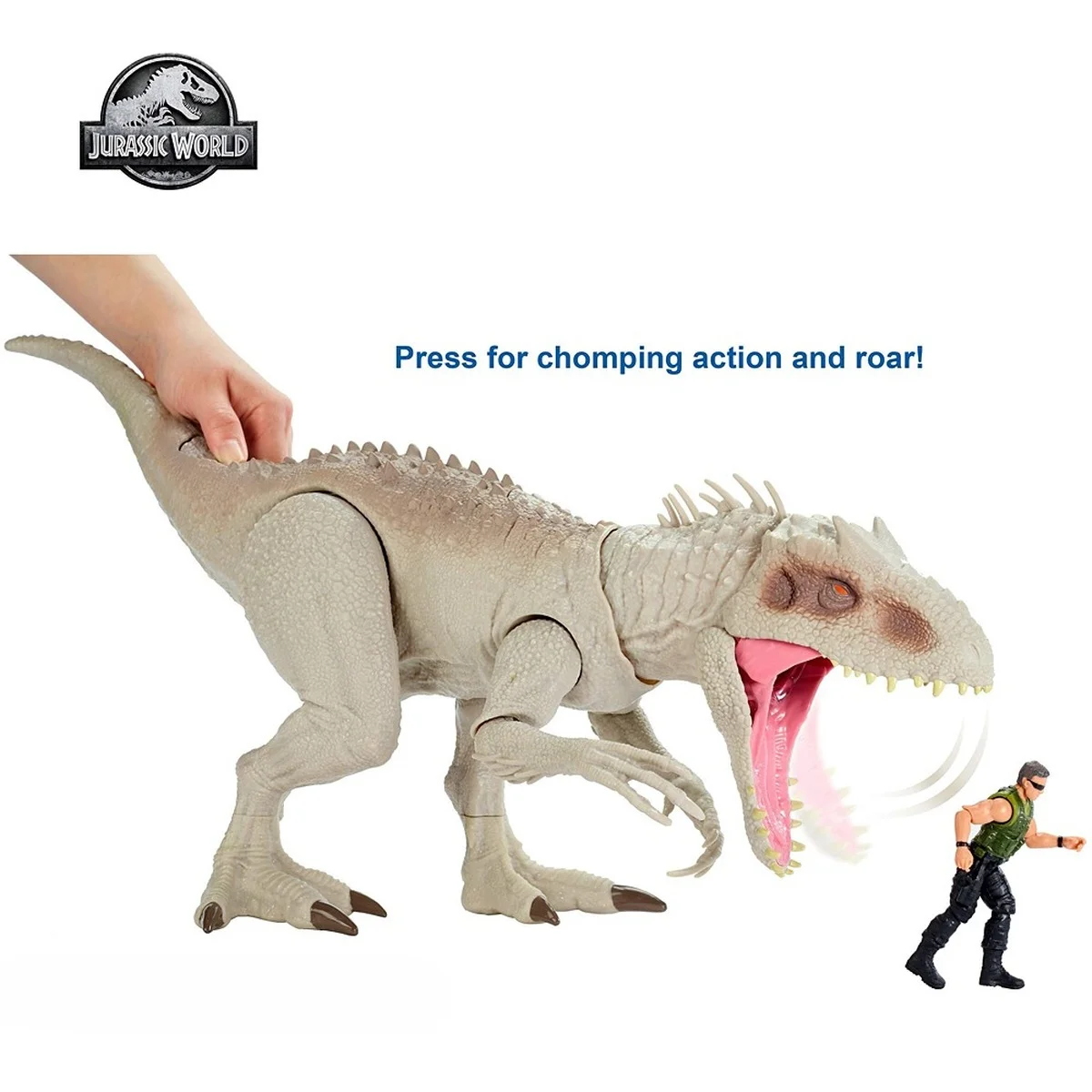 Игрушка динозавр Мир Юрского периода индоминус Рекс тираннозавр свирепый