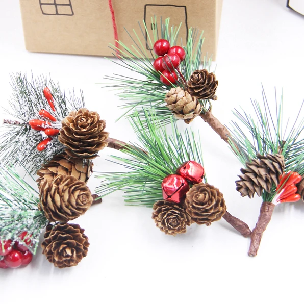 5 Искусственных Рождественских сосновых конусов украшения для рождественской