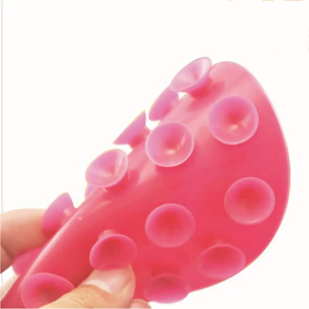 

Silicone Baby Feeding Bowl Cup Anti slip Placemat Double Sided 19 Suction Cups Sucker Mat Pads Tableware Fixed Non Slip amicable