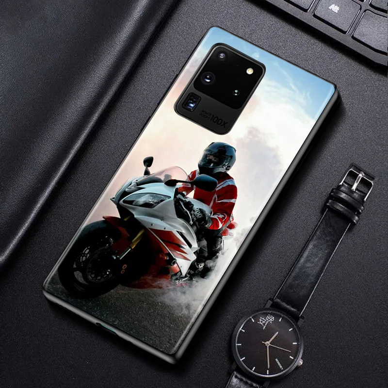 retro moto cross motorcycle for samsung galaxy a31 a51 a71 a91 a12 a32 a42 a52 a72 a02s a22 a01 core phone case free global shipping