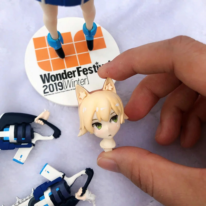 1/6 NEXT DOOR PROJECT Файл: 07 WF Wonder электрическая пила лисы ушки Ver смола милая девушка