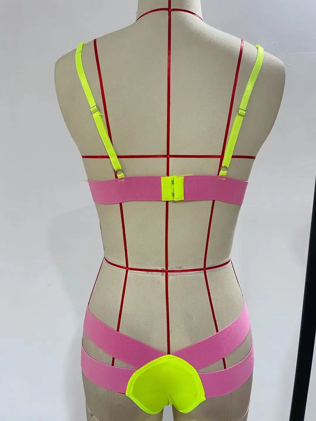 

OKKDEY Summer Bikini Set Swimsuit Women Swimwear Sexy Lace Paychwork Push Up Bikinis Beach Wear Maillot De Bain Femme 2021 new