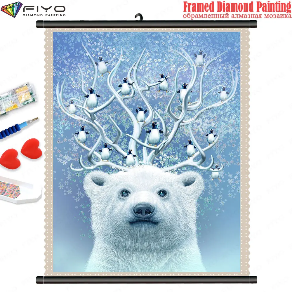 

5D алмазная живопись «сделай сам», рога, животные, мозаика, рукоделие, полная Алмазная вышивка с рамкой, вышивка крестиком, настенное искусст...