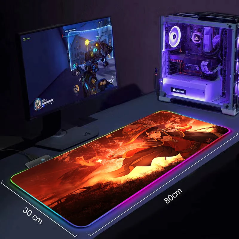 

RGB-коврик для мыши с подсветкой, 90x0 см