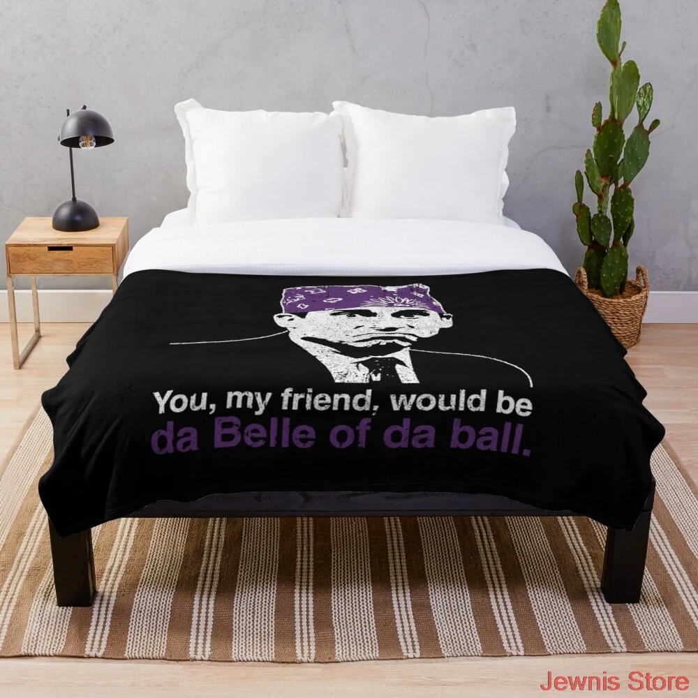 

Prison Mike Da Belle of Da Ball Throw Blanket Super Soft Printing Family Car and Sofa Bed throws Summer Office Quilts