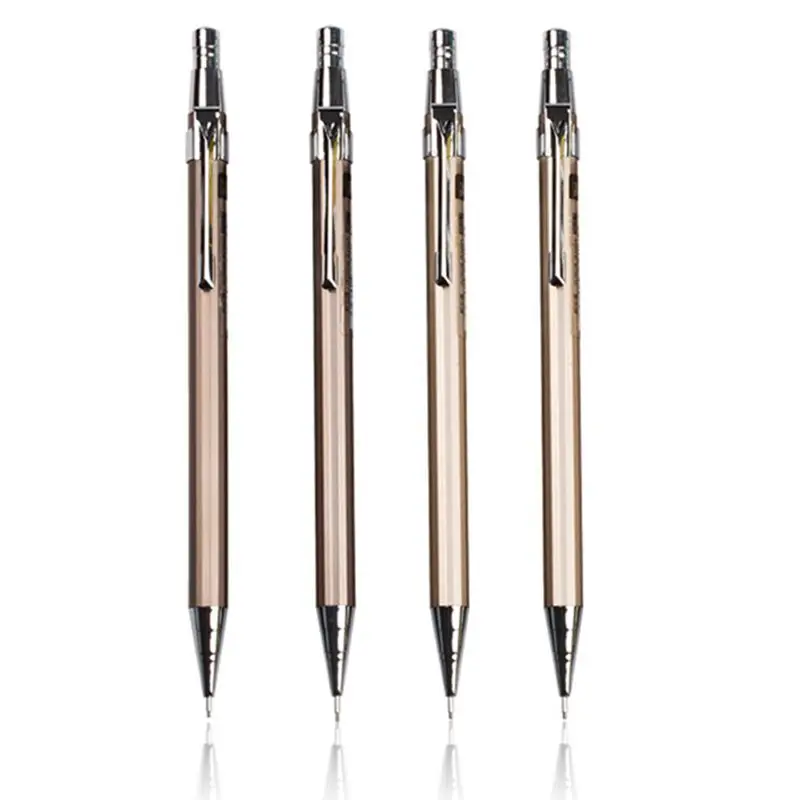 

Metal Mechanical Pencil Press Automatic Pens for Writing Drawing Stationery School Office Supplies