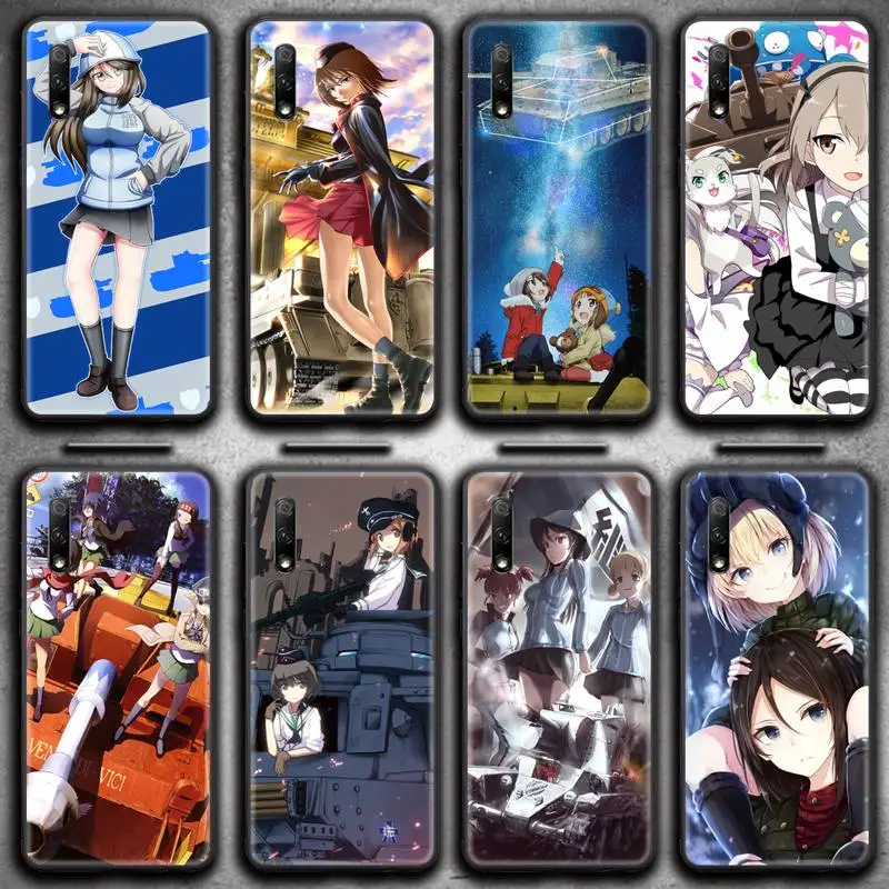 Чехол для телефона Huawei Nova 6se 7 7pro 7se honor 7A 8A 7C 9C Play с аниме Girls Und PANZER | Мобильные