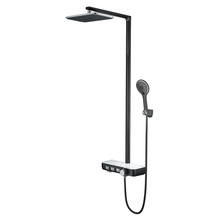 

Bathroom shower controls set thermostatic rain shower mixer units bathroom thermostatic mixer shower faucet set