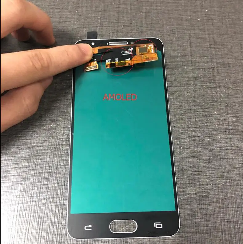 Супер AMOLED сменный дисплей для SAMSUNG GALAXY C5 SM-C5000 lcd кодирующий преобразователь сенсорного экрана в сборе