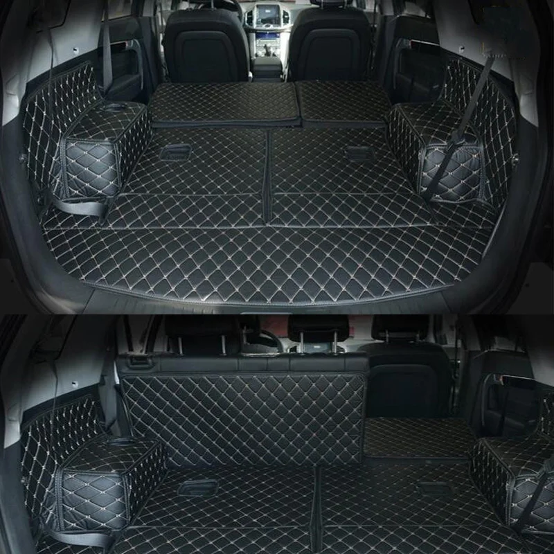 Коврики для багажника автомобиля на заказ Chevrolet Captiva 7 мест-2006 коврики подкладка