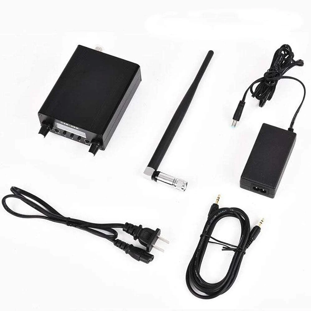 CZE 05B Беспроводная вещательная система FM стерео передатчик 12V PLL BNC Тип антенна