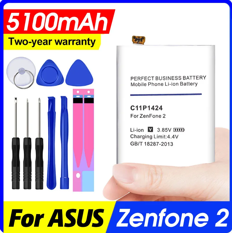 

5100mah C11p1424 для Asus Zenfone 2 Ze551ml Ze550ml 5,5 inch Z00ad Z00adb Z00a Z008d