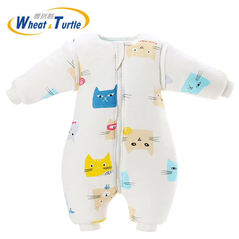 

Mother Kids Bedding Baby Sleeping Bags Swaddle Winter Organic Cotton Infant Newborn Baby Wrap Envelope SleepIng Bag Sleepsack