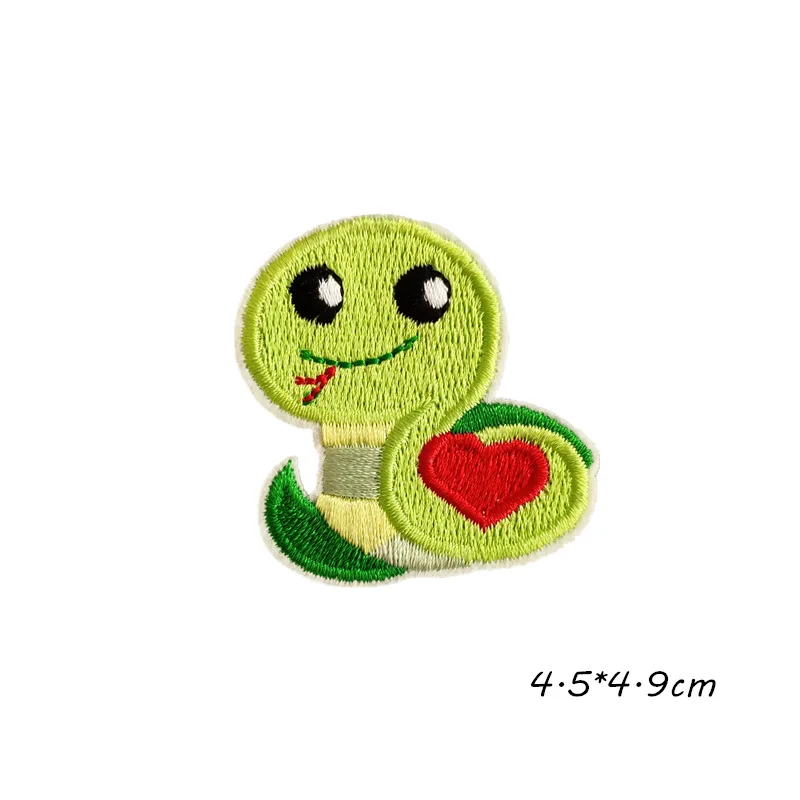 Нашивки с вышивкой ZOTOONE Мультяшные нашивки для одежды изображением двенадцати