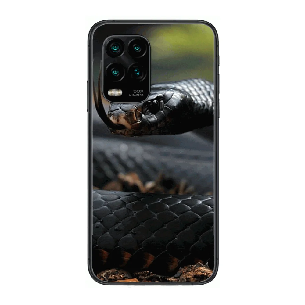 

Hand Snake Flower Snake Phone Case For xiaomi Redmi Note 9S 8 7 6 5 A Pro T Anime Black Cover Silicone Back Pretty senior