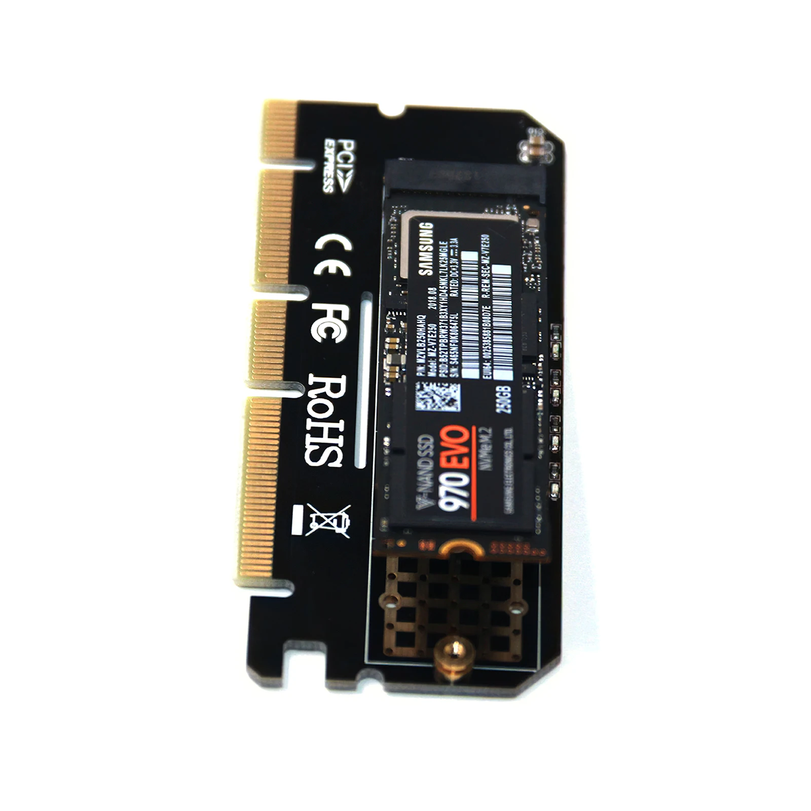 адаптер nvme m 2 nvme pcie к m2 адаптер ssd m2 nvme pci express x16 x8 x4