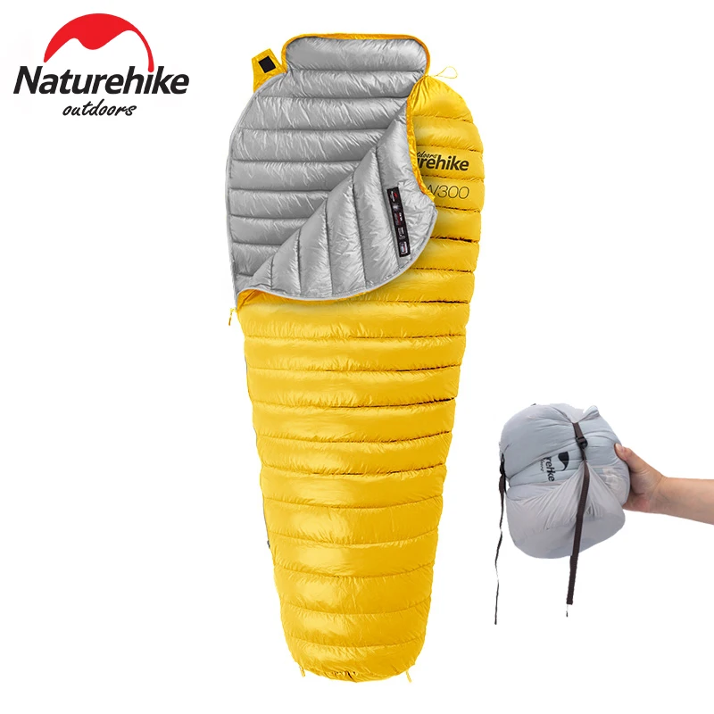 naturehike cw300 спальный мешок пуховой спальник зимний для спальника спальные мешки
