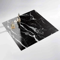 1pc 30x30cm oil proof pvc wall sticker tile decal self adhesive waterproof bathroom floor sticker wall paper