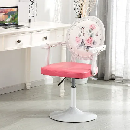 Барные стулья в европейском стиле вращающиеся подъемные спинки для маникюра