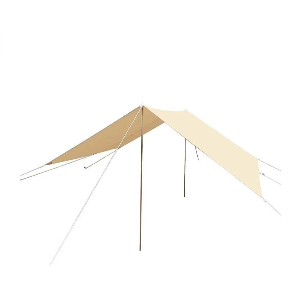 

TC Polyester Cotton Canopy Outdoor Camping Canvas Canopy, Sunshade And Rainproof, Camping Shed Easy To Build And Carry