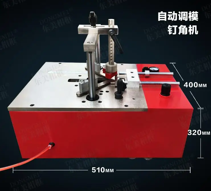 Billig Pneumatische Nagler Winkel Framing Maschine V Nagel Desktop Nagel Maschine Rahmen Nagel Maschinen 7