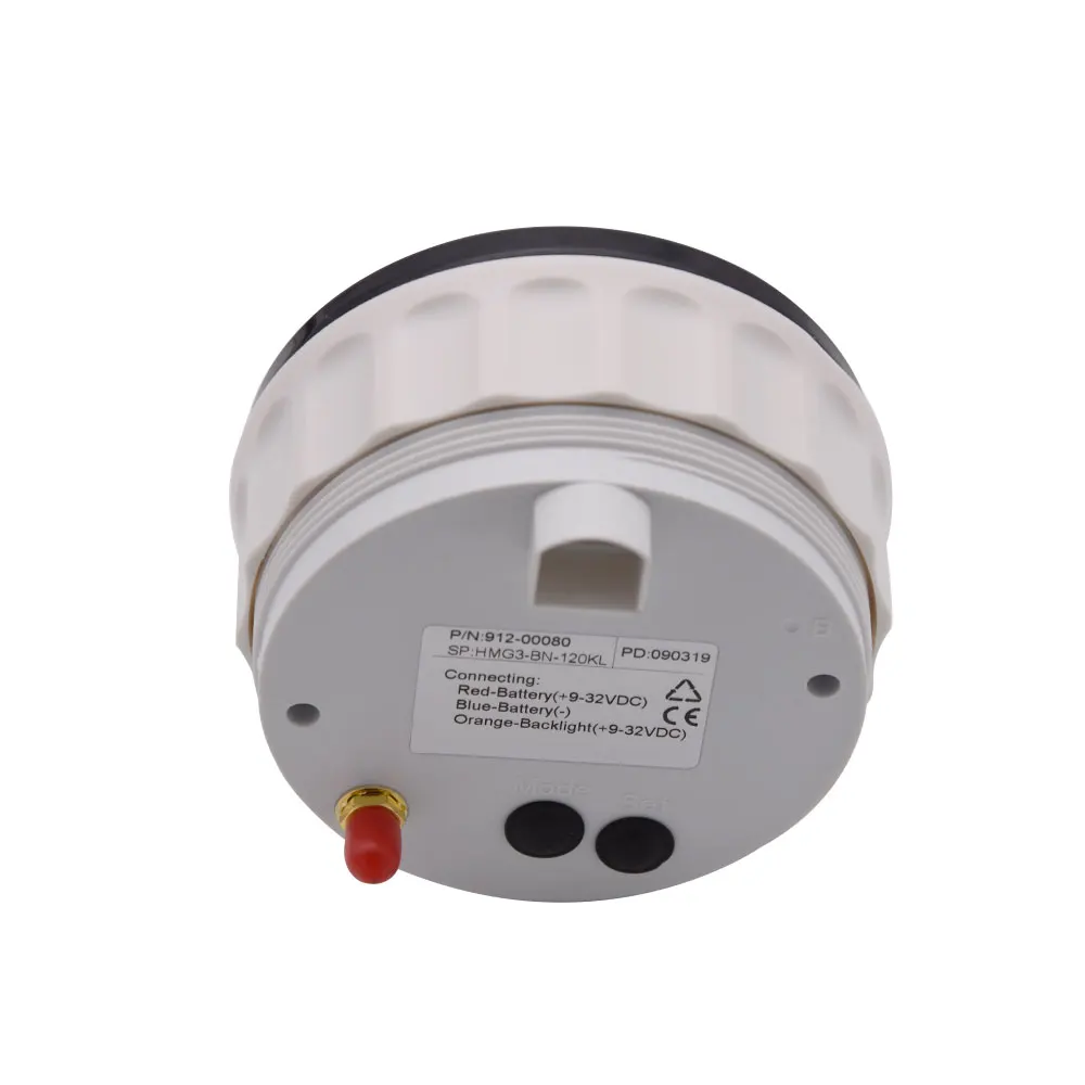 7 цветов 120 км/ч лодка GPS спидометр 85 мм цифровая панель приборов мотоцикл с