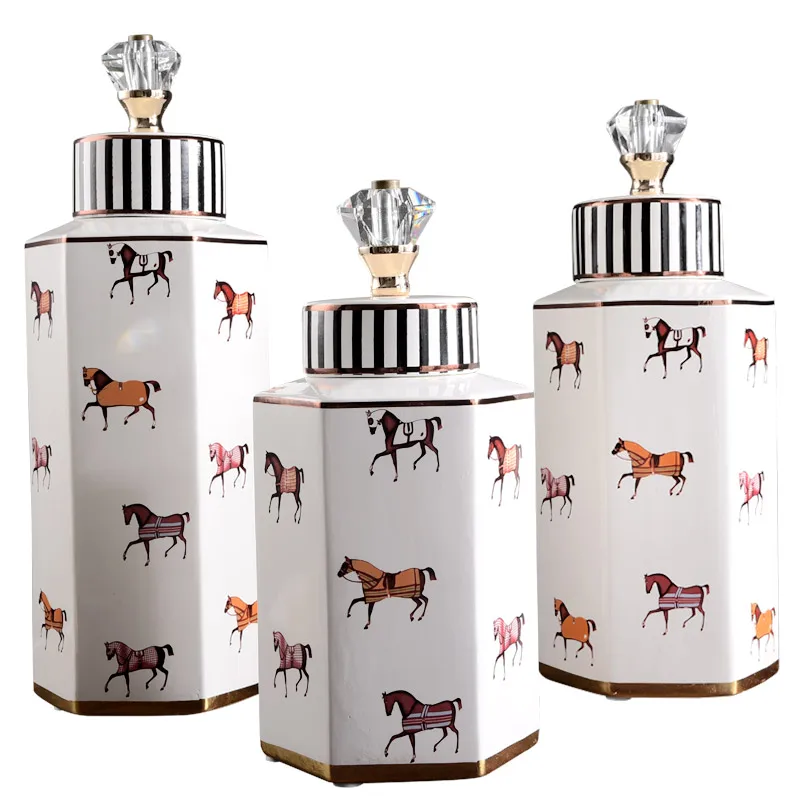 Из американской керамики для хранения в европейском стиле ретро украшения дома