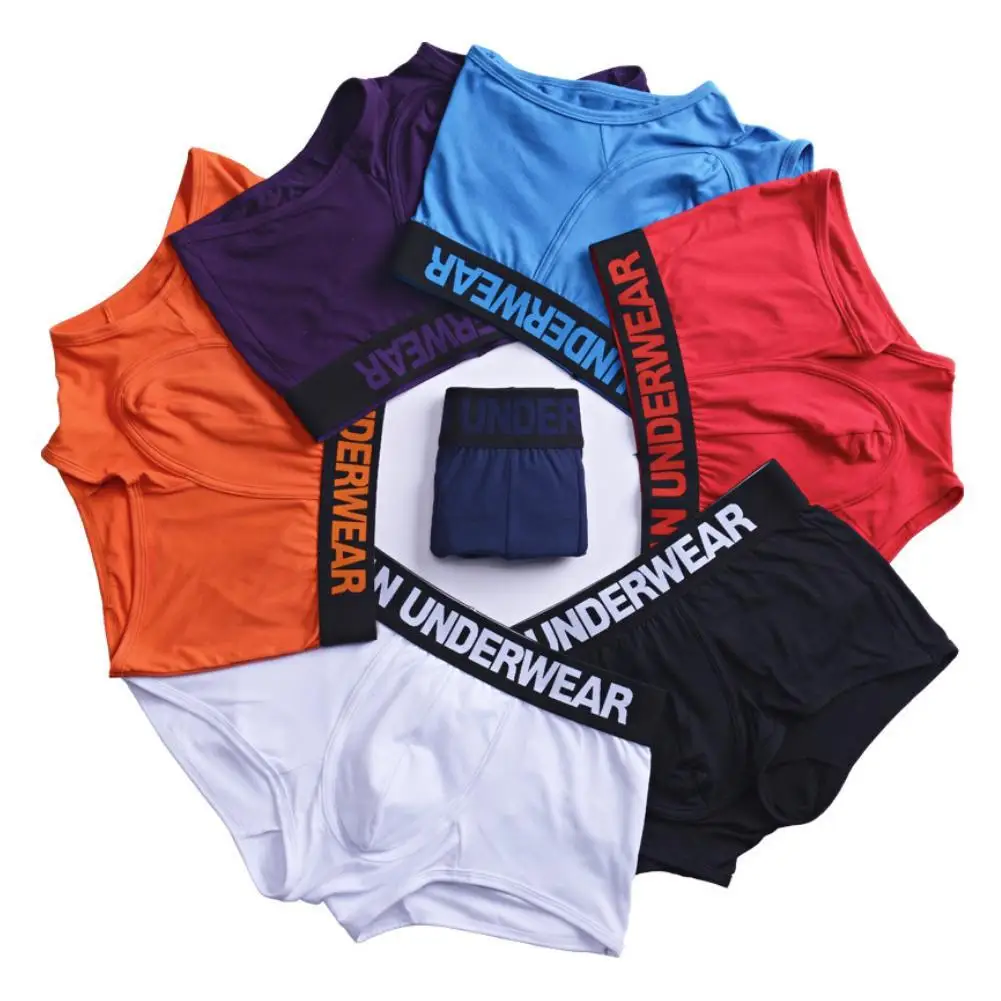 Для мужчин на лямках Мягкие Трусы нижнее белье трусики шорты сексуальное дышащее