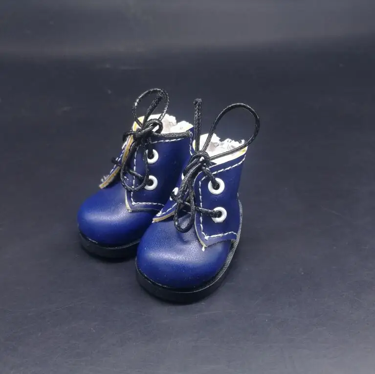 Dark blue Тильда 5 см обувь для KPOP EXO куклы игрушки сапоги 1/6 кроссовки для EXO звезды 20 СМ Корея KPOP плюшевые куклы аксессуары для куклы игрушки - Цвет: Dark blue