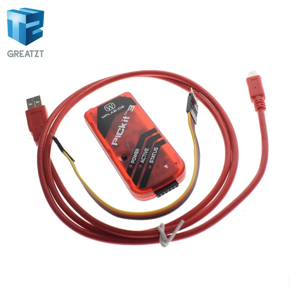GREATZT PICKIT3 PIC KIT3 PICKIT 3 программист автономное Программирование PIC микроконтроллер чип Монополия+ PIC программист адаптер сиденье