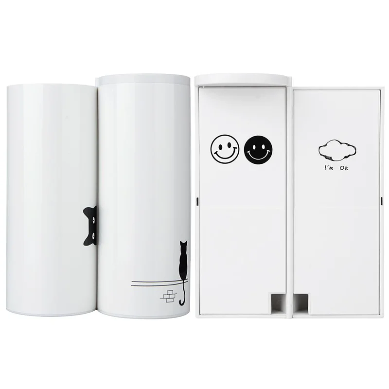 NBX милые Пеналы и стационарные с калькулятором круговая креативная ручка коробка