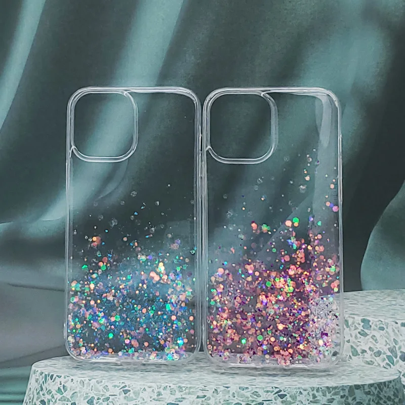 

Glitter Sequin Luxury For oneplus 9 pro Phone Case 8 pro 8t 8Pro 8T 9Pro 7 pro Nord N10 N100 9r TPU DIY Transparent phone Cover