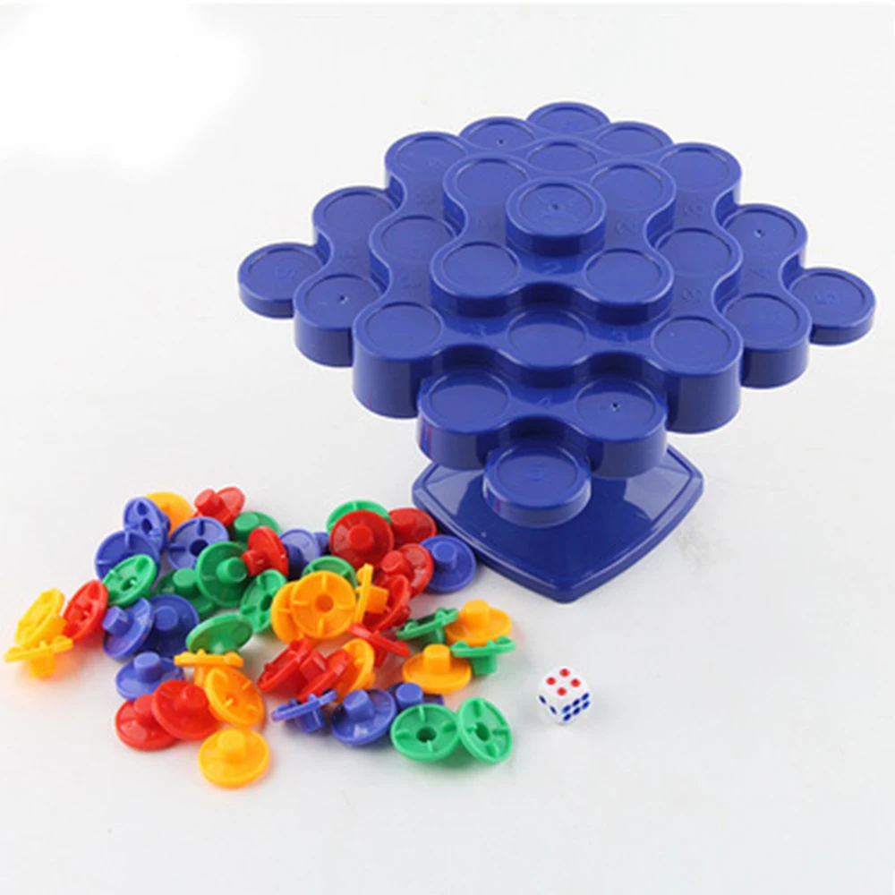 

Topple Balance Game Don't Let Topple Topple As You Try To Score Points Kids Children Great Family Activity Board Game Desk Game