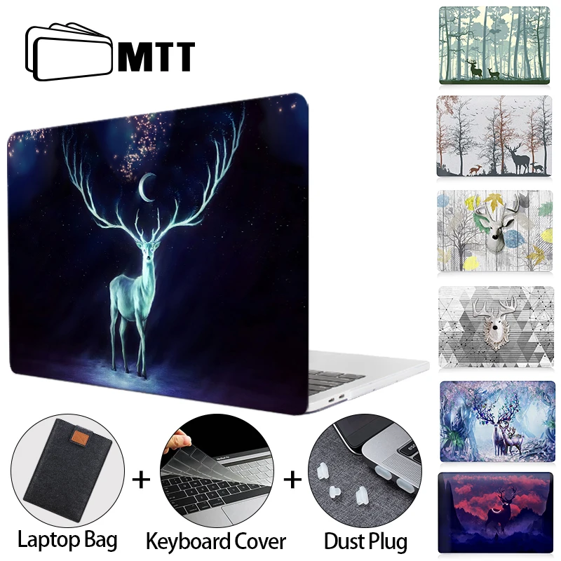 Чехол MTT для Apple Macbook Air 11 12 13 Pro Retina 15 16 дюймов с сенсорной панелью A2141 чехол