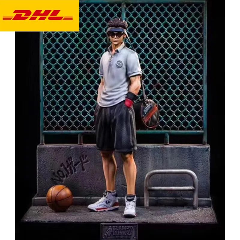 

12 "MH DUNK статуя Shohoku бюст Ryota Мияги полный Длина портрет оригинальной версии GK фигурку Ящик для игрушек 30 см X2072