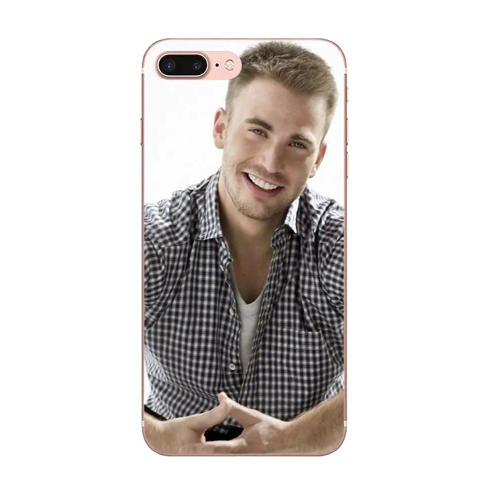 Для Xiao mi 3 4 4C 4i 5 5S 5X6 6X8 SE Pro Lite A1 Max x 2 Note Soft Art Print Chris Evans | Мобильные телефоны и