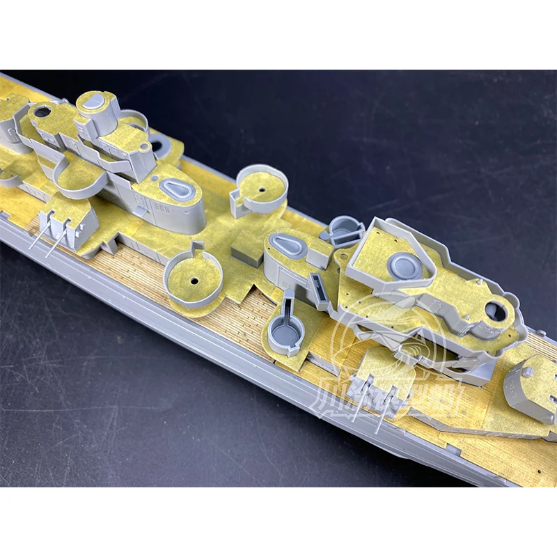 Малярный лист в масштабе 1/350 для деревянной настила Very Fire VF350920 USS Cleveland CL-55 модель