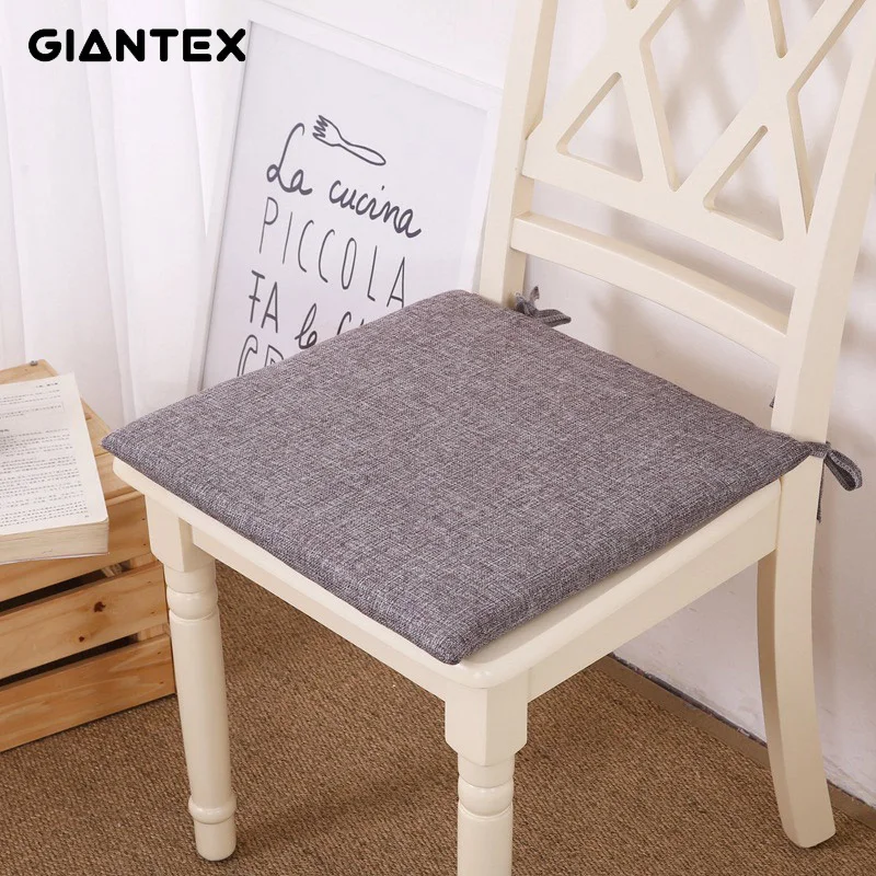 GIANTEX японская льняная Подушка домашний декор диванная подушка сиденья