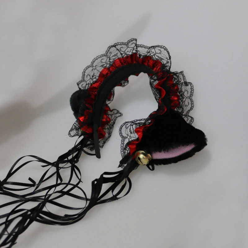 Повязка для волос в стиле японской принцессы милый обруч с колокольчиком и