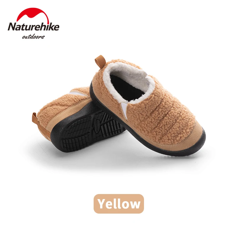

Naturehike Winter Keep Warm Fluffy Shoes Camping 0~15℃ Thickened Imitation Lamb Wool Keep Warm Autumn Travel Shoes Non-Slip