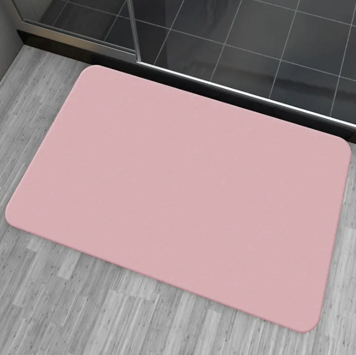 

Diatom Mud Anti-Slip Fast Drying Bathroom Mat Ultra-Absorbent Mat Odorless Absorbent Durable Floor Mat Door Bathtub Toilet Mat